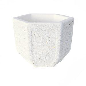 jardinera Cantueso granito. piedra lavada blanca
