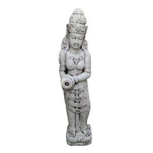 figura de buda decoracion jardin exterior en hormigon piedra