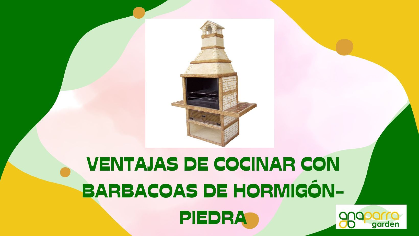 Ventajas de cocinar con una barbacoa de hormigón piedra