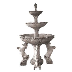 FUENTE DE JARDIN CABALLOS SIN ESTANQUE